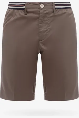 NUGNES 1920 Regular Fit cotton blend shorts - - gender_Man
