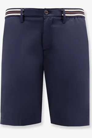 NUGNES 1920 Regular Fit cotton blend shorts - - gender_Man