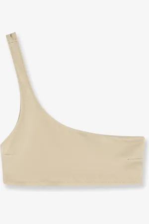 MC2 SAINT BARTH Celestine Shiny one-shoulder bikini top - - gender_Woman