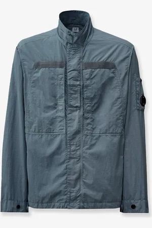 C.P. Company Flatt Nylon jacket with Logo iconic detail - - gender_Man