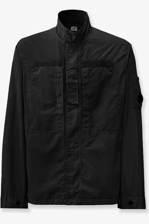 C.P. Company Flatt Nylon jacket with Logo iconic detail - - gender_Man