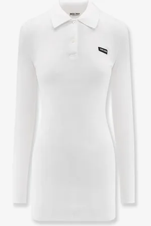 Miu Miu Cotton short dress - - gender_Woman