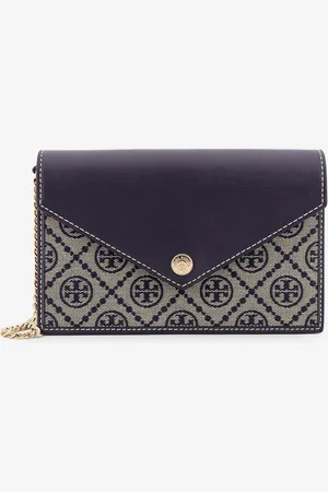 Tory Burch Borsa T-Monogram Envelope Chain Wallet - - gender_Woman
