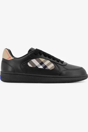 Burberry Leather sneakers with Traditional Check inserts - - gender_Man