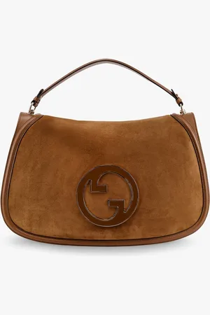 Gucci Blondie leather handbag with maxi logo - - gender_Woman