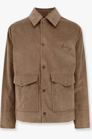 Burberry Corduroy jacket with Logo embroidery - - gender_Man