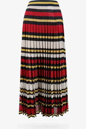 Gucci Lurex skirt with striped motif - - gender_Woman