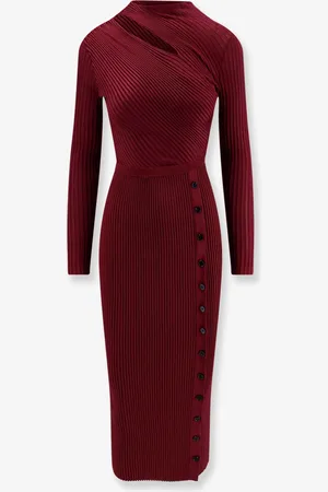 Self-Portrait Viscose midi dress - - gender_Woman