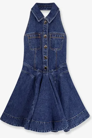 Self-Portrait Denim short dress - - gender_Woman