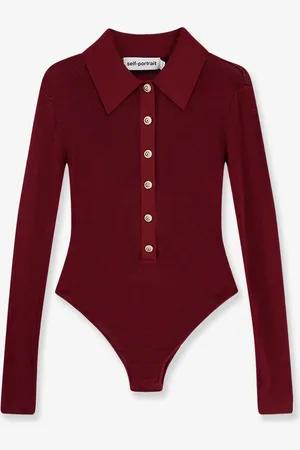 Self-Portrait Viscose bodysuit - - gender_Woman