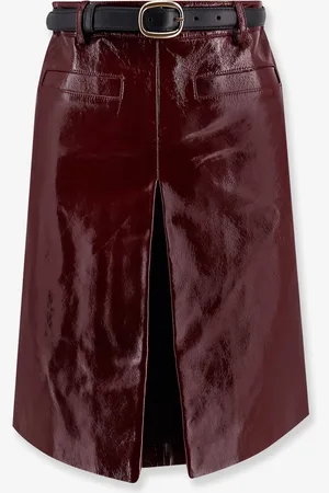 Self-Portrait Leather skirt - - gender_Woman