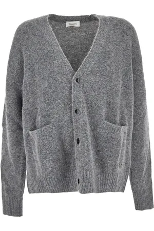 LANEUS Alpaca Cardigan