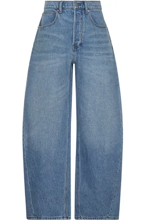 Alexander Wang Oversized Rounded Low Rise jean