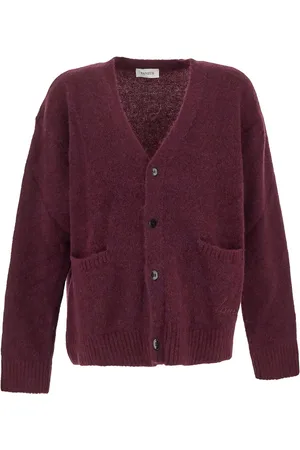 LANEUS Alpaca Cardigan