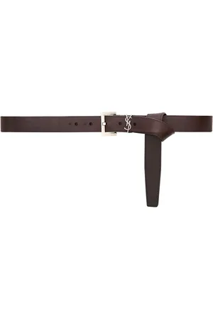 Saint Laurent Logo Belt