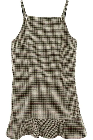 Ganni Check Dress