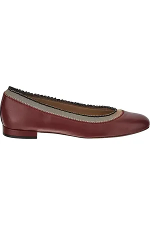ULLA JOHNSON Ruffle Ballet Shoe