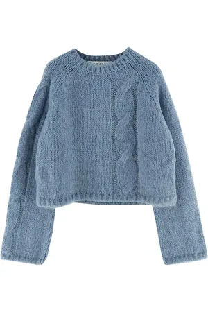 J.W.Anderson Cropped Cable Knit Jumper