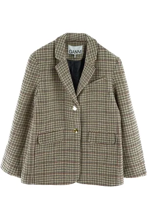 Ganni Check Jacket