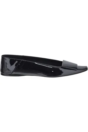 Saint Laurent Poppy Ballet Flats