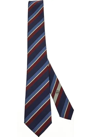 VALENTINO GARAVANI Striped Silk Tie?
