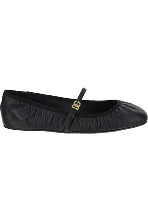 Dolce & Gabbana Nappa Leather Ballet Flats
