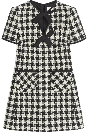 VALENTINO Miniabito in Damier Light Tweed