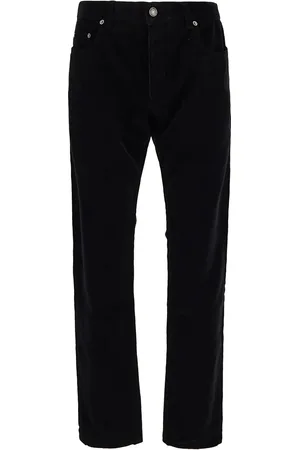 Saint Laurent Relaxed Slim Pants in Corduroy
