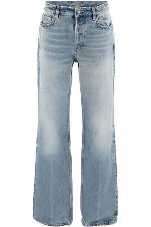 Saint Laurent Low-Rise Straight-Leg Jeans