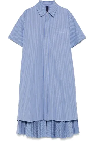 SACAI Striped mini dress