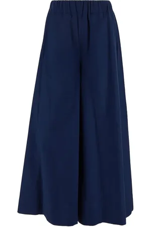 Malo Pantaloni a palazzo in cotone