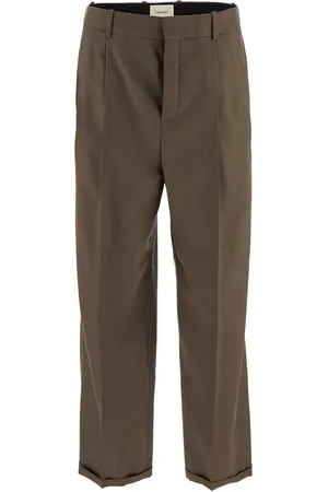 Saint Laurent Wool Tailored Trousers