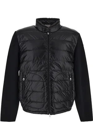 Moncler Downjacket Padded Wool Zip-Up Cardigan
