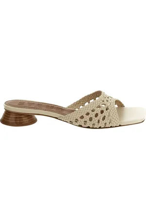 Staud Simone Leather Crochet Heel