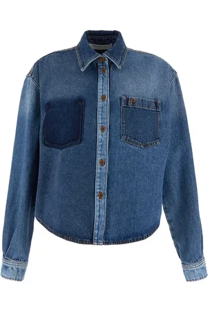 Philosophy Patchwork denim shirt