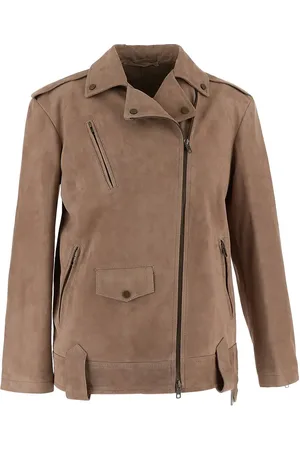 SALVATORE SANTORO Giacca biker in pelle