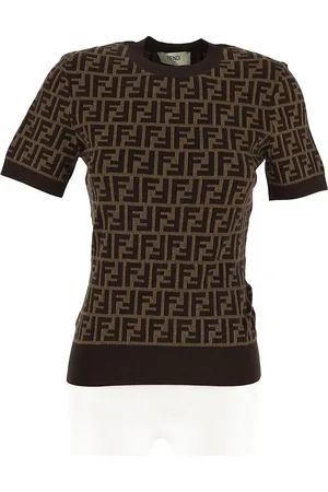 Fendi FF Motif Knitted Top