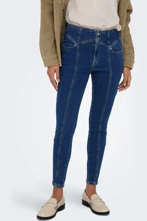 ONLY Onlblush Korkea Vyötärö Skinny Fit Farkut