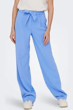 ONLY Onlcarolina Straight Fit Leveälahkeiset Housut