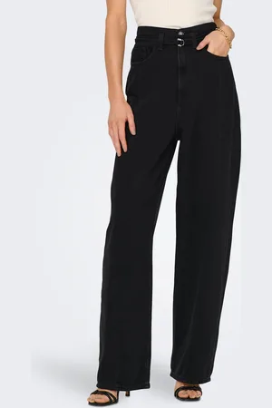 ONLY Onlhelen Korkea Vyötärö Wide Leg Fit Farkut