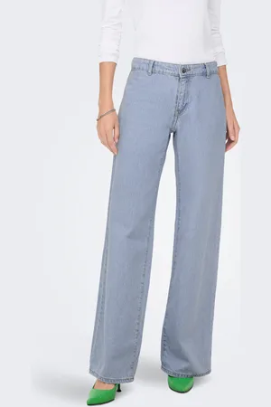 ONLY Onlkane Matala Vyötärö Wide Leg Fit Farkut