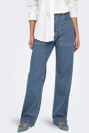 ONLY Onlkirsi Korkea Vyötärö Wide Leg Fit Farkut