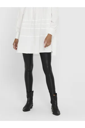 ONLY Jdystine Slim Fit Keinonahkaiset Housut