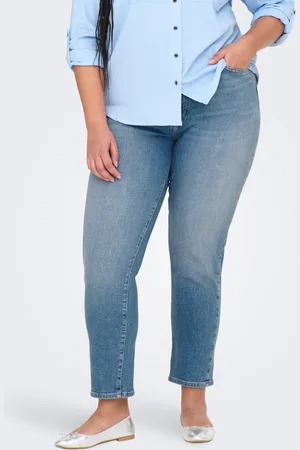 ONLY Caremilystretch Korkea Vyötärö Straight Fit Farkut