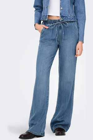 ONLY Onlgreta Korkea Vyötärö Wide Leg Fit Farkut