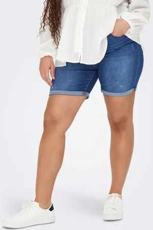 ONLY Carlaola Skinny Fit Farkkushortsit