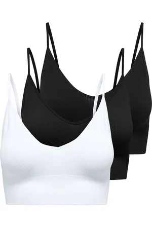 ONLY Onlvicky Rib 3-pack Toppi