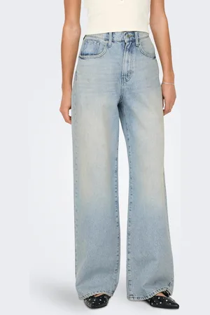 ONLY Onlhope Korkea Vyötärö Wide Leg Fit Farkut