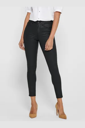 ONLY Onlhush Skinny Fit Synteettiset Nahkahousut
