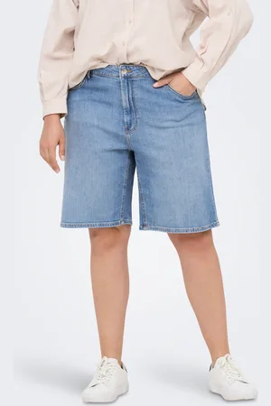 ONLY Carsonny Korkea Vyötärö Regular Fit Farkkushortsit